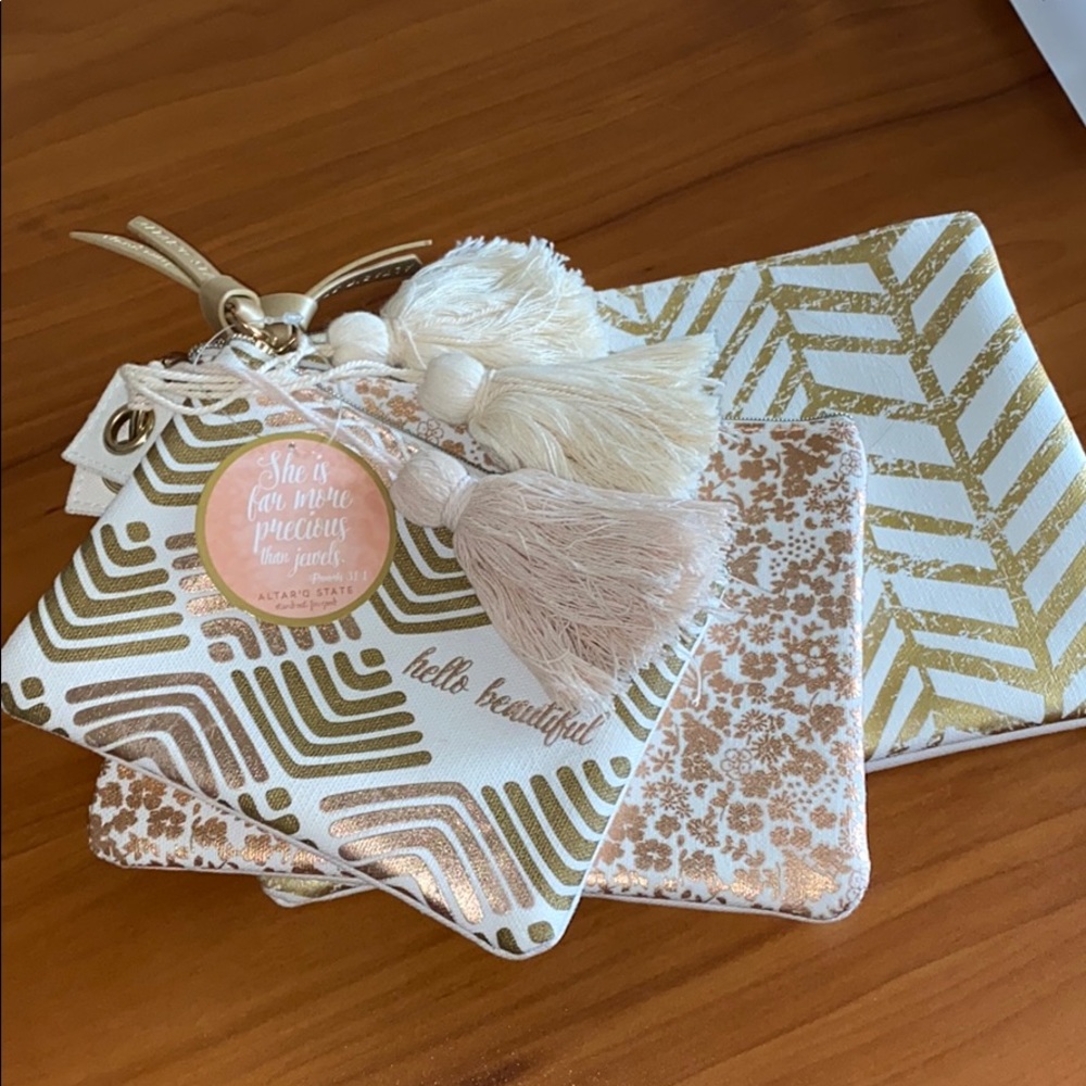 Altar’d state makeup bags/ totes